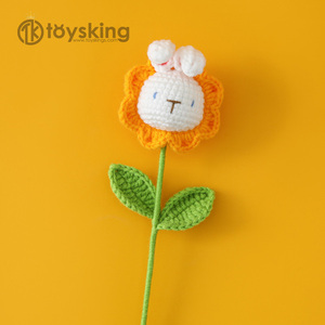 Thỏ Hoa Cành Hoa thỏ dễ thương sợi nhỏ hoa tai cong - Product Image 3