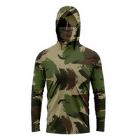 Camisa de Pesca de Manga Larga Transpirable con Logotipo Personalizado para Hombre, Secado Rápido, Protección UV UPF 50, Camisa de Pesca de Poliéster Duradera