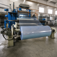 Film en PVC/PP/PE transparent flexible sur mesure, enroulé, découpé et moulé, feuille plastique transparente imperméable pour emballage industriel