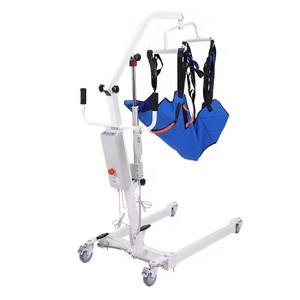 Elevador Elétrico para <span class=keywords><strong>Transfer</strong></span>ência de Pacientes para Idosos e Adultos com Deficiência, Guincho Médico de Teto para Casa, Capacidade de 250kg, Aço Carbono - Product Image 1