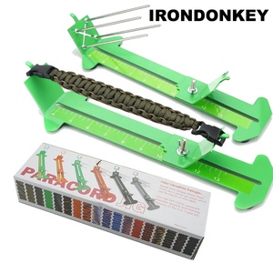 IRONDONKEY para Paracord Jigs Kit de acero inoxidable DIY herramienta artesanal para paraguas <span class=keywords><strong>cuerda</strong></span> pulsera tejido marco de madera fabricante - Product Image 6