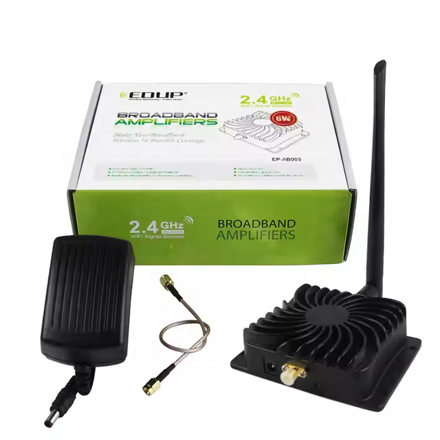 EDUP EP-AB003 8W WIRELESS WIFI SIGNAL BOOSTER High Power Outdoor 2.4GHZ 8000mW Power Wifi Signal Amplifier Booster