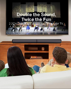 ULTIMEA <span class=keywords><strong>2.2</strong></span> Soundbar TV 2-in-1 yang Dapat Dilepas, 5.3, Speaker TV dengan 3 Mode Equalizer dan Bass yang Dapat Disesuaikan, ARC/optik/AUX - Product Image 2