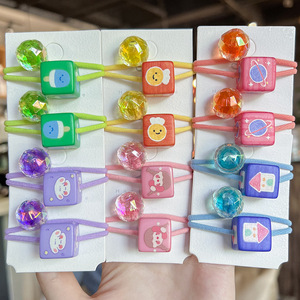 MYLULU, accesorios para niños, Aldabas de cuentas gemelas para el cabello, bolas para niños, bolas para el cabello, corbata, envío gratis, accesorios para el cabello - Product Image 4