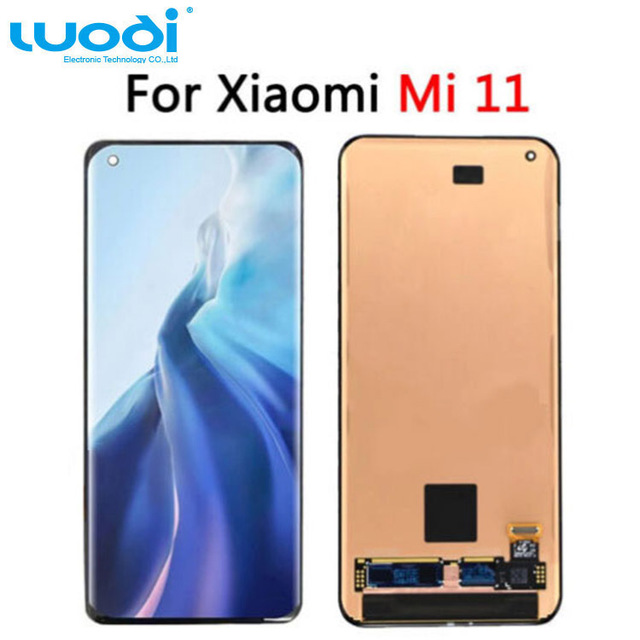 AMOLED LCD Screen for Mi11 M2011K2C, M2011K2G