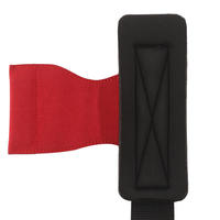 Protège-paume en microfibre avec rembourrage pour la protection des paumes et des mains, coussinet de préhension pour la musculation, sangles de poignet réglables pour la force et l'haltérophilie