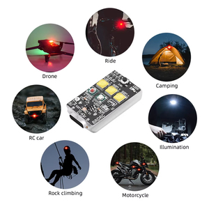 是的通用摩托车发光二极管警告迷你信号灯转向信号指示器，适用于DJI Avata/Mavic <span class=keywords><strong>3</strong></span>专业无人机频闪灯 - Product Image 3