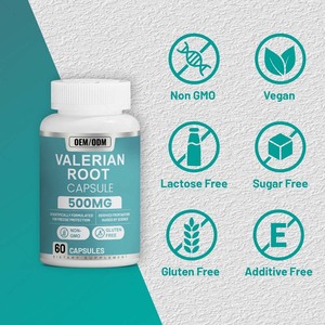 Complément à base d'extraits végétaux : Capsules de racine de Valériane à l'Acide Valérénique pour le Soutien du Sommeil - Product Image 3