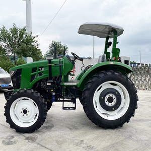 Tracteur agricole Tavol 70 CV 4x4 avec pneus larges, transmission par engrenages, démarrage facile, haute productivité - Product Image 3