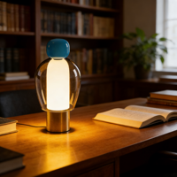Lampes de table LED tactiles en forme d'humanoïde, style nordique minimaliste, pour salons, salles à manger et chambres à coucher (vente en gros)