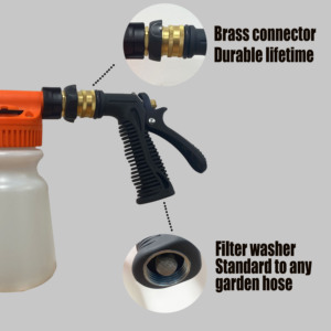 Pulvérisateur à pression transparent de 1 L pour produits chimiques, idéal pour la lutte antiparasitaire en jardin, <span class=keywords><strong>avec</strong></span> buse réglable - Product Image 5