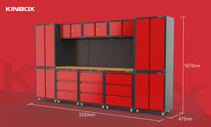 thumbnail image 2 of GLG6000E Premium Garage Workbench Workstation Tool Cabinet Tool Chest 2 of 14