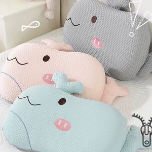 Bán buôn mềm Ergonomic Bộ nhớ bọt gối cho trẻ em thân thiện với da thiết kế làm mát cho cổ tử cung cột sống & cổ bảo vệ - Product Image 1