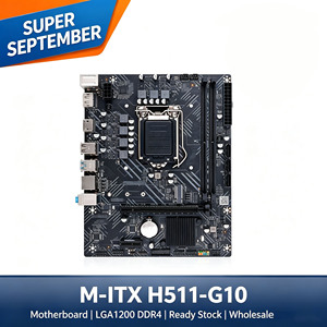 เมนบอร์ด H511-G10 <span class=keywords><strong>ITX</strong></span> ขนาดเล็ก DDR4 LGA1200หน่วยความจำคู่บอร์ดอินเตอร์เฟซ SATA3บอร์ดสำหรับการทำงานประจำวันและเกมประกอบ - Product Image 1