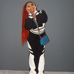 الخريف الشتاء خليط رياضي المرأة 2 قطعة مجموعات النساء محب طويل الأكمام البريدي سترة المحاصيل والسراويل واسعة مطابقة مجموعة - Product Image 2