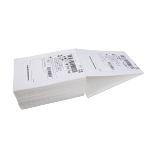 Factory Wholesale <strong>Waybill</strong> A6 Fanfold Barcode Sticker 4x6 100 x 150 Thermal Shipping Label Paper - Product Image 2