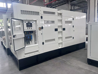 Groupe électrogène de secours silencieux 400KW 410KW 500KVA 510KVA 540KVA 550KVA 560KVA avec moteur Cummins M15-G8