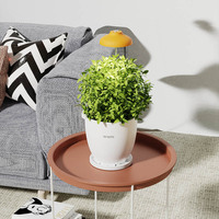 Wi-Fi cerdas Bluetooth pot tanaman Mini, pot bunga dapur penumbuh dalam ruangan pintar ABS/plastik cerdas ramah lingkungan
