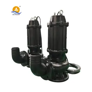 Waste Dirty Water Pumps Grinder Cutter Dewatering Centrifugal Submersible Sewage Pump