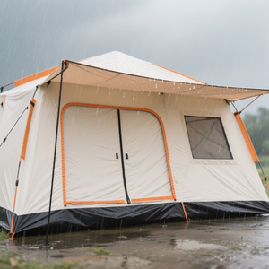 096-3NA dört mevsim çift katmanlı çelik çerçeve çadır 210D Oxford kumaş 1000-3000mm su yalıtım çevre dostu hafif çadır - Product Image 5