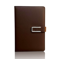 Carnet de notes A5 en cuir PU rigide avec stylo, essentiel pour le bureau, directement du fabricant