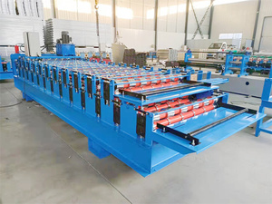 Low Price Sale for Building Material Colored Steel Roof <b>Tile</b> Press Forming Machine Essential Bearing for Plant Manufacturing - Product Image 5