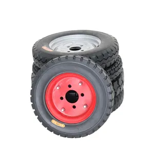 Rubber Tire 300-8/400-8/400-12/450-12 Electric Tricycle Solid Tire With Steel Ring