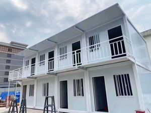 थोक कंटेनराइज्ड फ्लैट पैक मोबाइल पोर्टेबल स्टील संरचना पूर्वनिर्मित फोल्डेबल डिचेबल लिविंग कंटेनर हाउस - Product Image 5