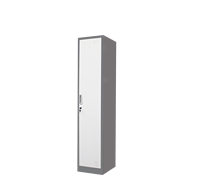 Armoire de rangement pour vêtements, 1 porte, métal, acier, meubles bon marché, casier à vêtements pour étudiants à vendre