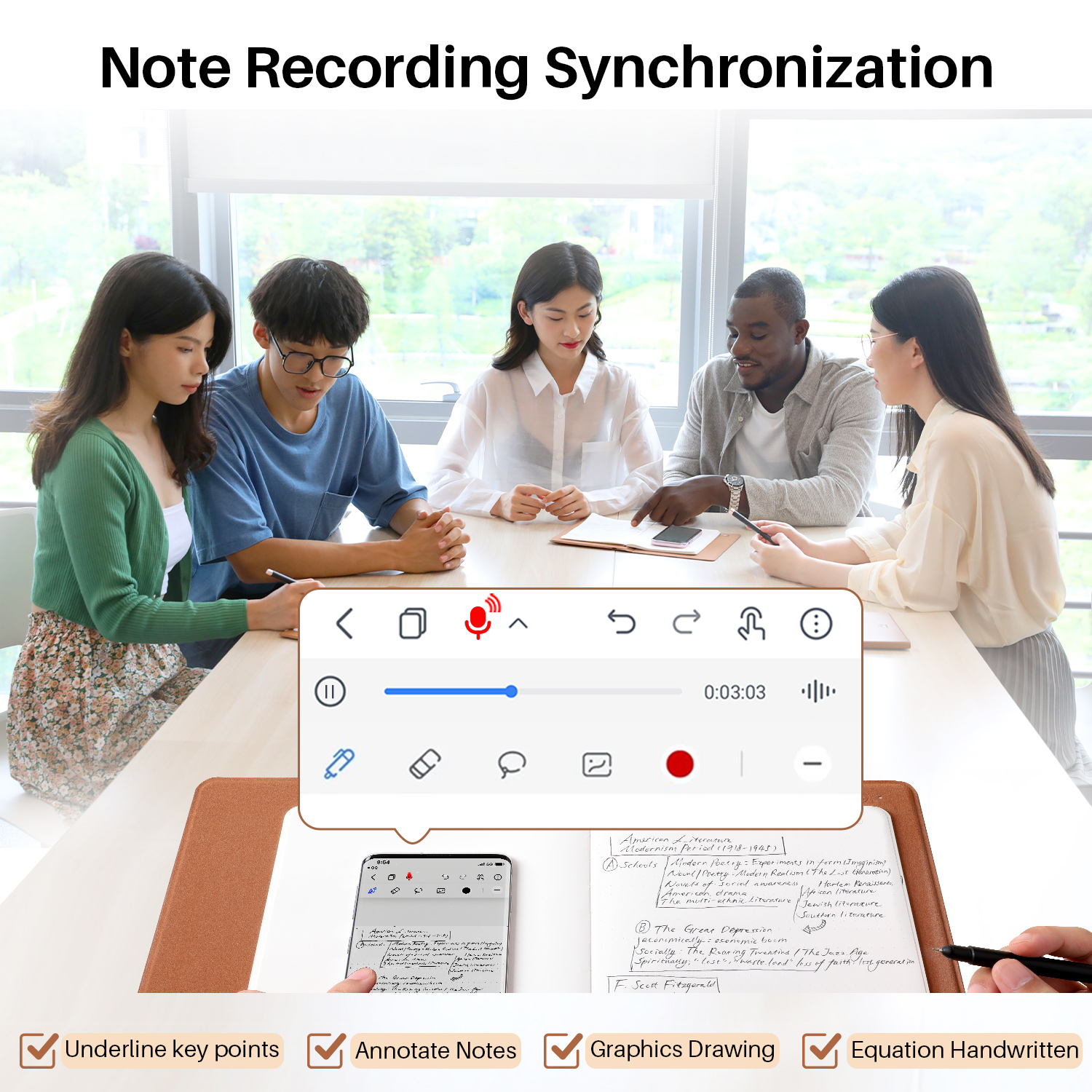 digital notebooks with smart pens