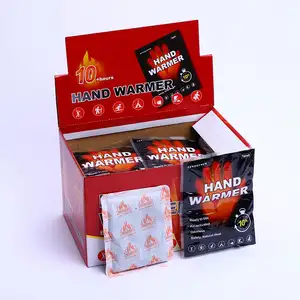 Wholesale Large Disposable Self Heating Packs Heat Patch Instant Customize Logo Hand Warmer Pad