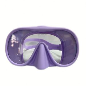 Máscara de buceo de mar de silicona suave de entrega rápida Máscara de snorkel de buceo sin marco de vista amplia - Product Image 6
