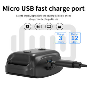 Collier d'entraînement pour chien sans choc avec 6 niveaux réglables pour le bip, la vibration et le contrôle des aboiements - Product Image 6