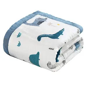 Newborn Nursery Playful Designs 100% Soft Lightweight Cotton baby blanket for Boys & Girls