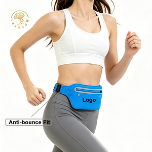 <span class=keywords><strong>Riñonera</strong></span> Deportiva Modular <span class=keywords><strong>Negra</strong></span> de Alta Calidad Personalizada para Correr, Impermeable, de Nylon Estampado, para Adultos - Product Image 1