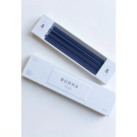 Boîte de papier d'emballage de bâton d'encens biodégradable de qualité supérieure à bas quantité minimale de commande Emballage élégant d'encens avec impression personnalisée