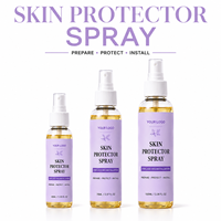 Spray Protecteur Cutané en Gros 40ml 70ml 100ml Étiquette Personnalisée Pré-adhésif Préparation Cutanée pour l'Installation de Perruques en Dentelle