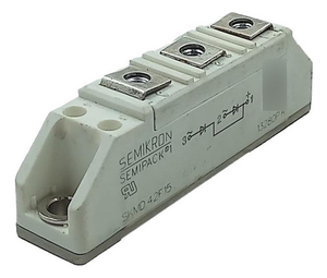 ใหม่สำหรับ SKMD42F15 โมดูลไดโอดความเร็วสูง ไดโอดคู่ แคโทดทั่วไป 1500 โวลต์ 42 แอมป์ สูงสุด 1.85 วี ซับเฟิร์สเมานท์ - Product Image 3