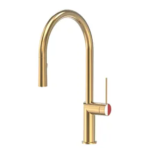 Kaiping nhà sản xuất Brass bồn rửa vòi Vàng Vòi Nước Nhà Bếp