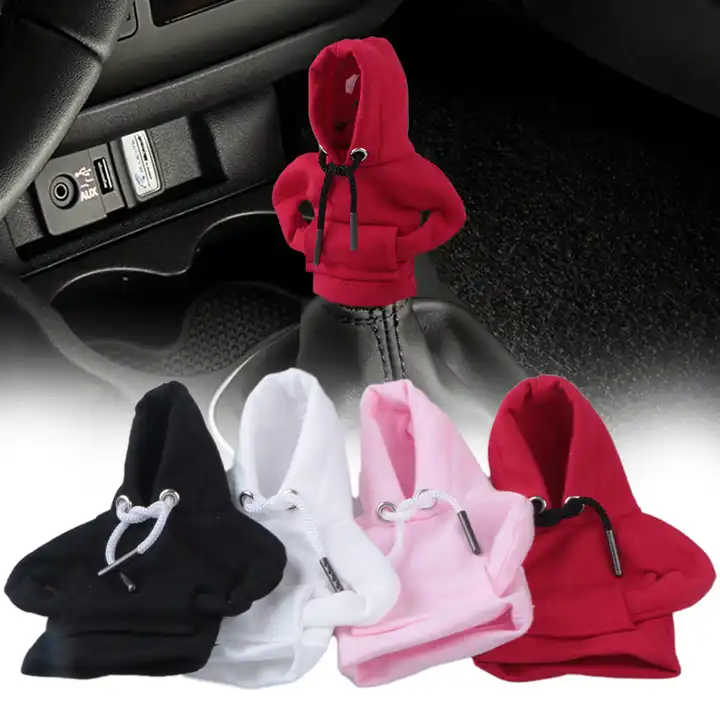 hoodie car gear shift cover fashion