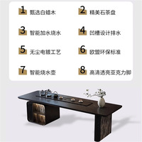 Table basse multifonctionnelle en bois massif de style chinois moderne Yannian pour salon, bureau, usage domestique haut de gamme