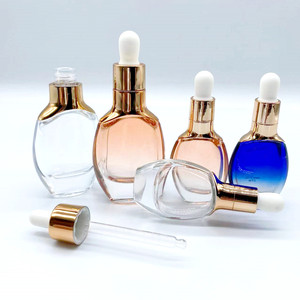 15ml 30ml 50ml 100ml 120ml <span class=keywords><strong>150ml</strong></span> sang trọng mỹ phẩm bao bì thủy tinh nhỏ giọt chai hình bầu dục Lotion chai với Rose Gold bơm <span class=keywords><strong>cap</strong></span> - Product Image 6