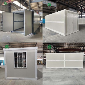 Maison modulaire de luxe, préfabriquée, portable, pliable, entrepôt, conteneur de 20 pieds, hôtel pour la vie en station balnéaire, logement temporaire en conteneur - Product Image 2