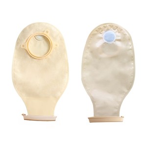 Sac de colostomie à deux pièces drainable à extrémité ouverte STEADLIVE 700 ml Max Cut 70 mm Couleur chair Transparent Certifié CE - Product Image 6