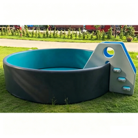 Meilleures ventes 2026 : Échelle de piscine gonflable personnalisée avec toboggan, escalier flottant pliable antidérapant pour piscine gonflable ronde de jardin