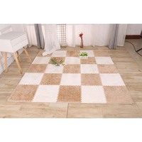 Dalles de moquette respectueuses des articulations, matériau écologique en EVA, tapis d'exercice puzzle antidérapant, dernière innovation en mousse EVA, tapis de jeu.
