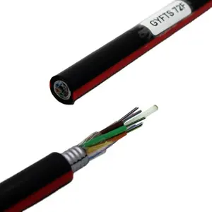 4 6 8 12 24 36 48 96 144 Core GYFTS Direct Buried or Duct and Underground Optical Fiber Cable