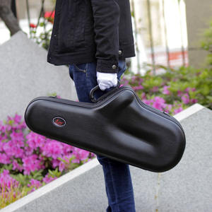 <span class=keywords><strong>SLADE</strong></span> Eb Alto Saxophone Argent E Plat Corps En Laiton Sculpté Blanc Shell Bouton <span class=keywords><strong>Sax</strong></span> avec Étui Sangle Gants Anches Accessoires Ensemble - Product Image 3