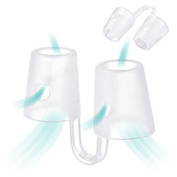 Dilatateur Nasal Anti-ronflement, Aérateurs Nasaux Réutilisables, Alternative aux Bandes Nasales, Dilatateur Nasal pour un Sommeil Facilité, Dispositif Nasal pour une Respiration Améliorée