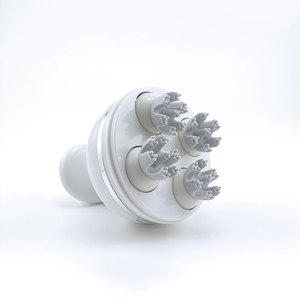 Portable <b>Waterproof</b> Wireless Electric Scalp Massager Brush Head Hair Massage Head Massage <b>Tool</b> - Product Image 4